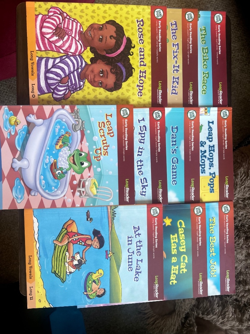 LeapFrog LeapReader 10-Book Interactive Reading Bundle